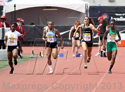 Thumbnail 2 in Arcadia Invitational (100 M Dash) photogallery.