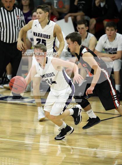 Thumbnail 2 in Ouray vs. Longmont Christian  (CHSAA 1A Consolation Semifinal) photogallery.