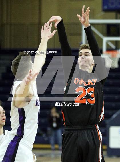 Thumbnail 2 in Ouray vs. Longmont Christian  (CHSAA 1A Consolation Semifinal) photogallery.
