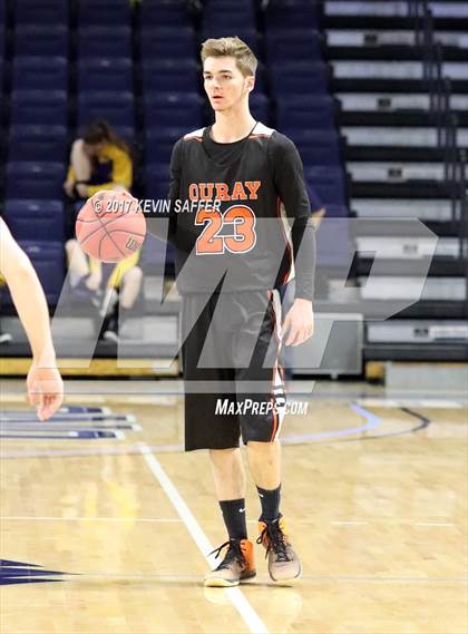 Thumbnail 3 in Ouray vs. Longmont Christian  (CHSAA 1A Consolation Semifinal) photogallery.