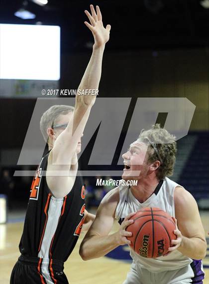 Thumbnail 1 in Ouray vs. Longmont Christian  (CHSAA 1A Consolation Semifinal) photogallery.