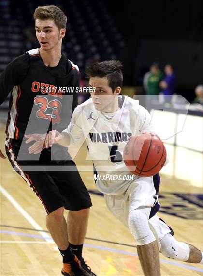Thumbnail 1 in Ouray vs. Longmont Christian  (CHSAA 1A Consolation Semifinal) photogallery.