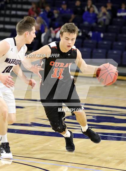Thumbnail 1 in Ouray vs. Longmont Christian  (CHSAA 1A Consolation Semifinal) photogallery.