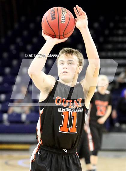 Thumbnail 1 in Ouray vs. Longmont Christian  (CHSAA 1A Consolation Semifinal) photogallery.