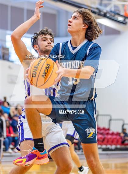 Thumbnail 3 in Chatham Charter vs. Chatham HomeSchool photogallery.