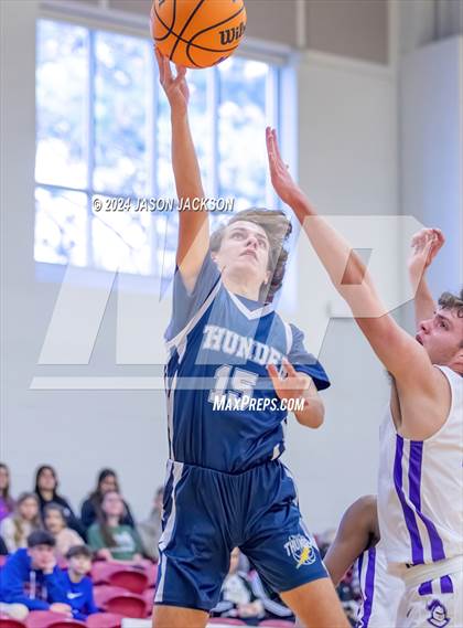 Thumbnail 2 in Chatham Charter vs. Chatham HomeSchool photogallery.