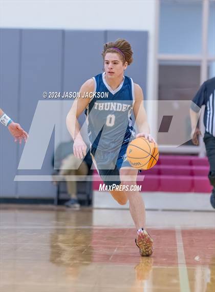 Thumbnail 2 in Chatham Charter vs. Chatham HomeSchool photogallery.