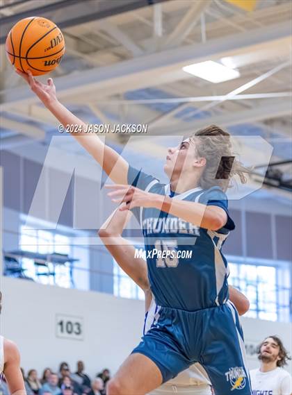 Thumbnail 2 in Chatham Charter vs. Chatham HomeSchool photogallery.