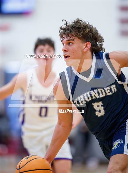 Thumbnail 2 in Chatham Charter vs. Chatham HomeSchool photogallery.