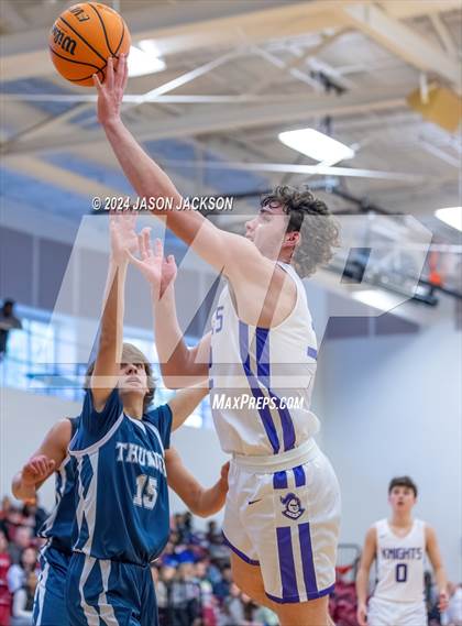 Thumbnail 2 in Chatham Charter vs. Chatham HomeSchool photogallery.