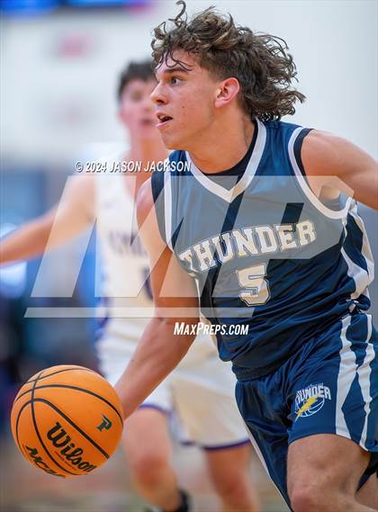 Thumbnail 3 in Chatham Charter vs. Chatham HomeSchool photogallery.