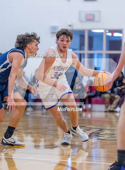 Thumbnail 3 in Chatham Charter vs. Chatham HomeSchool photogallery.