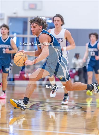 Thumbnail 2 in Chatham Charter vs. Chatham HomeSchool photogallery.