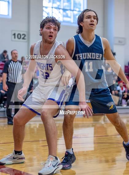 Thumbnail 2 in Chatham Charter vs. Chatham HomeSchool photogallery.