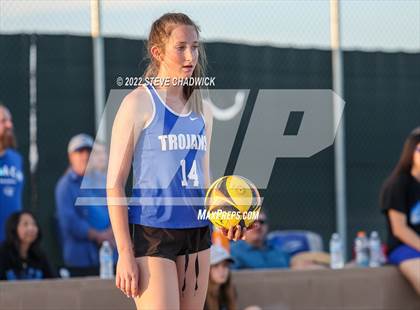 Thumbnail 1 in Valley Christian vs Flagstaff @ Casteel (AIA Division II Pairs Final) photogallery.