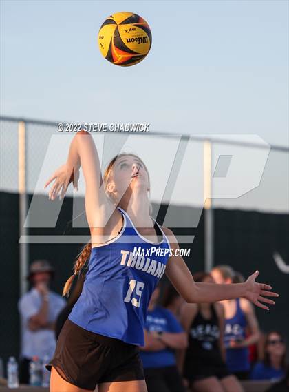 Thumbnail 1 in Valley Christian vs Flagstaff @ Casteel (AIA Division II Pairs Final) photogallery.
