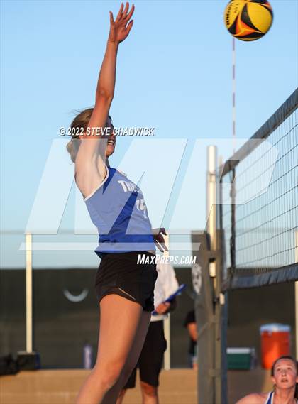 Thumbnail 1 in Valley Christian vs Flagstaff @ Casteel (AIA Division II Pairs Final) photogallery.