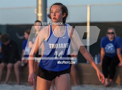 Thumbnail 3 in Valley Christian vs Flagstaff @ Casteel (AIA Division II Pairs Final) photogallery.
