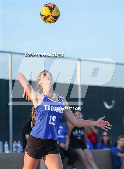 Thumbnail 1 in Valley Christian vs Flagstaff @ Casteel (AIA Division II Pairs Final) photogallery.