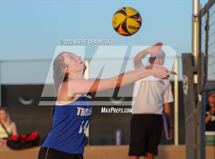 Thumbnail 1 in Valley Christian vs Flagstaff @ Casteel (AIA Division II Pairs Final) photogallery.