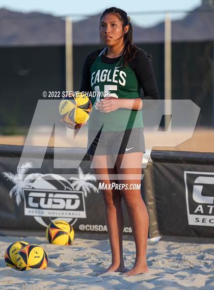 Thumbnail 3 in Valley Christian vs Flagstaff @ Casteel (AIA Division II Pairs Final) photogallery.