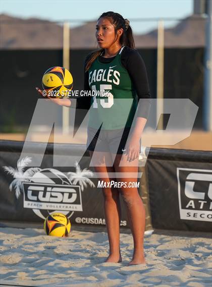 Thumbnail 1 in Valley Christian vs Flagstaff @ Casteel (AIA Division II Pairs Final) photogallery.