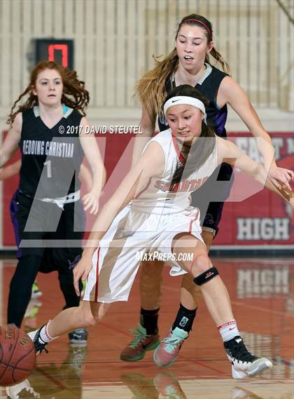 Thumbnail 2 in Redding Christian vs. East Nicolaus (Love of the Game) photogallery.