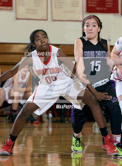 Thumbnail 1 in Redding Christian vs. East Nicolaus (Love of the Game) photogallery.