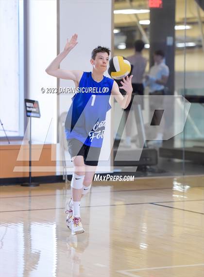 Thumbnail 3 in Catalina Foothills vs. Goldwater (Epic Tourneys Volleyball Invite) photogallery.