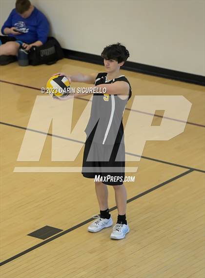 Thumbnail 1 in Catalina Foothills vs. Goldwater (Epic Tourneys Volleyball Invite) photogallery.