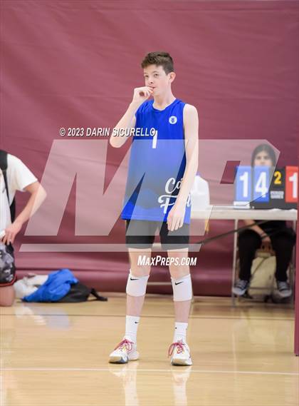 Thumbnail 3 in Catalina Foothills vs. Goldwater (Epic Tourneys Volleyball Invite) photogallery.