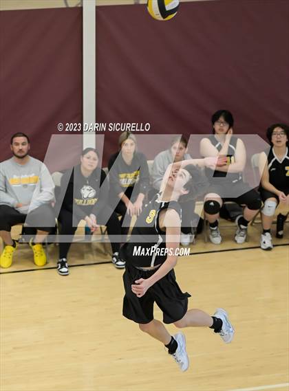 Thumbnail 2 in Catalina Foothills vs. Goldwater (Epic Tourneys Volleyball Invite) photogallery.