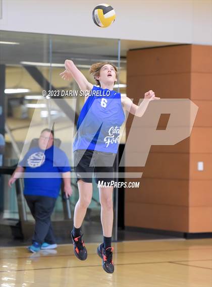 Thumbnail 3 in Catalina Foothills vs. Goldwater (Epic Tourneys Volleyball Invite) photogallery.