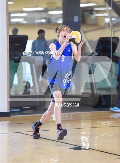 Thumbnail 1 in Catalina Foothills vs. Goldwater (Epic Tourneys Volleyball Invite) photogallery.