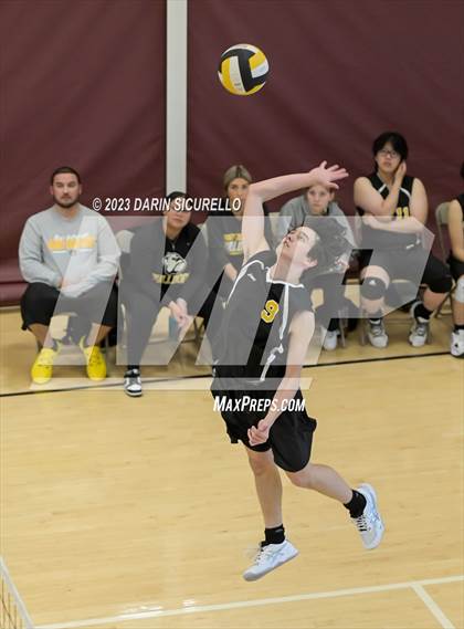 Thumbnail 1 in Catalina Foothills vs. Goldwater (Epic Tourneys Volleyball Invite) photogallery.