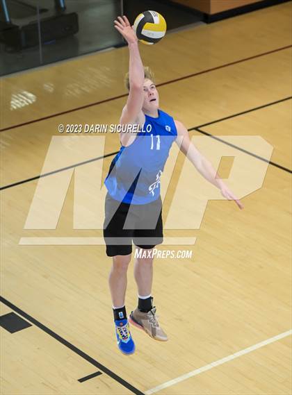 Thumbnail 2 in Catalina Foothills vs. Goldwater (Epic Tourneys Volleyball Invite) photogallery.