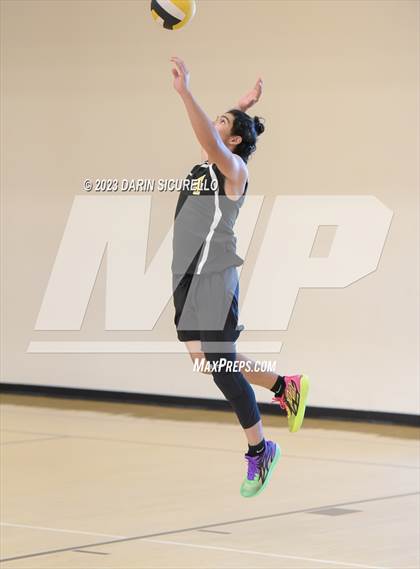 Thumbnail 2 in Catalina Foothills vs. Goldwater (Epic Tourneys Volleyball Invite) photogallery.