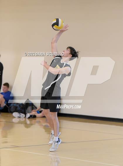 Thumbnail 2 in Catalina Foothills vs. Goldwater (Epic Tourneys Volleyball Invite) photogallery.