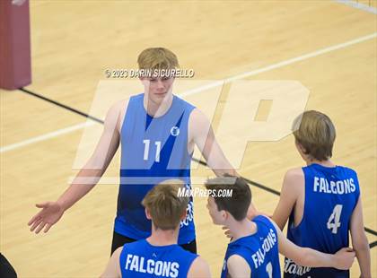 Thumbnail 3 in Catalina Foothills vs. Goldwater (Epic Tourneys Volleyball Invite) photogallery.