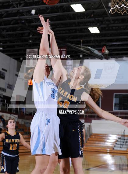 Thumbnail 3 in Pinckneyville vs. Marion (Rangerette Christmas Classic) photogallery.