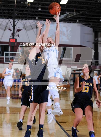 Thumbnail 3 in Pinckneyville vs. Marion (Rangerette Christmas Classic) photogallery.