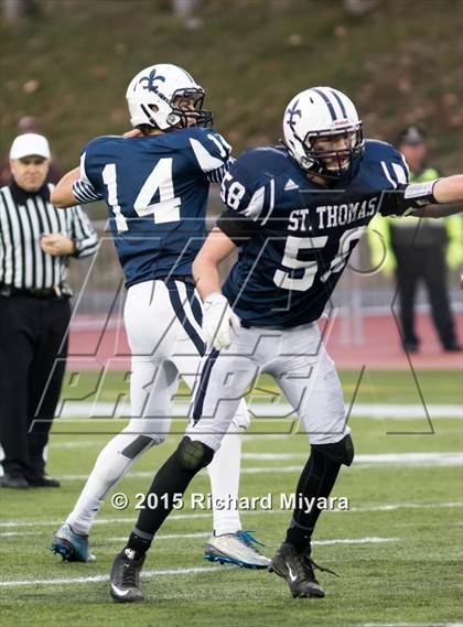 Thumbnail 3 in St. Thomas Aquinas vs. Windham (NHIAA Division 2 Final) photogallery.