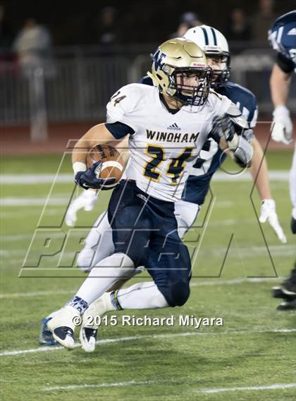 Thumbnail 1 in St. Thomas Aquinas vs. Windham (NHIAA Division 2 Final) photogallery.