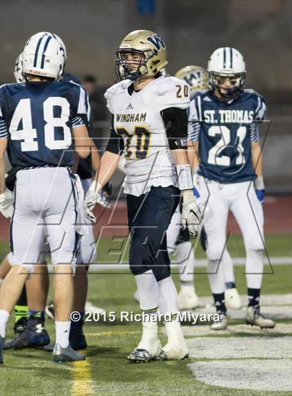 Thumbnail 3 in St. Thomas Aquinas vs. Windham (NHIAA Division 2 Final) photogallery.