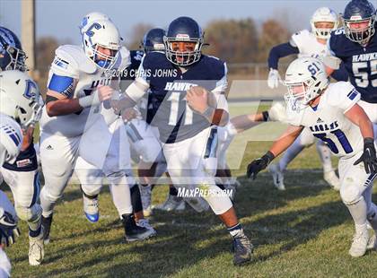 Thumbnail 1 in Columbia @ Prairie Central (IHSA 4A Round 2 Playoff)  photogallery.