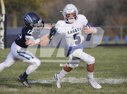 Thumbnail 1 in Columbia @ Prairie Central (IHSA 4A Round 2 Playoff)  photogallery.