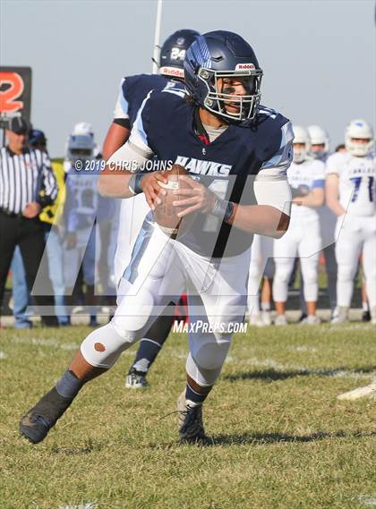 Thumbnail 1 in Columbia @ Prairie Central (IHSA 4A Round 2 Playoff)  photogallery.