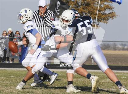 Thumbnail 1 in Columbia @ Prairie Central (IHSA 4A Round 2 Playoff)  photogallery.