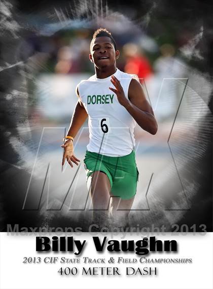 Thumbnail 2 in CIF State Track & Field Championships (Boys 400m) photogallery.
