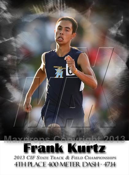 Thumbnail 2 in CIF State Track & Field Championships (Boys 400m) photogallery.